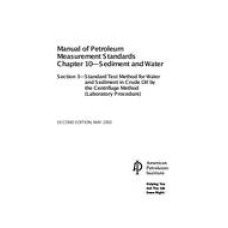API MPMS Chapter 10.3:2003