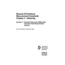 API MPMS Chapter 5.7:2003