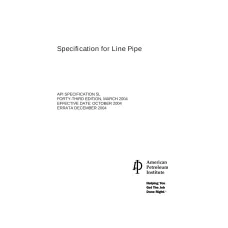 API Spec 5L:2004