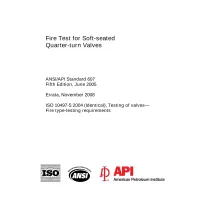API Std 607:2005