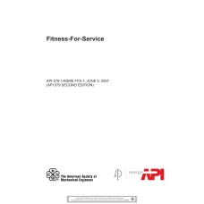 API RP 579-1 / ASME FFS-1:2007