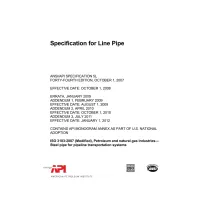 API Spec 5L:2007