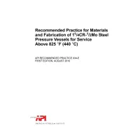 API RP 934-E:2010