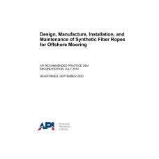 API RP 2SM (R2020)