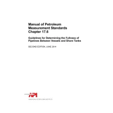 API MPMS Chapter 17.6:2014