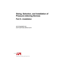 API Std 520, Part 2:2015