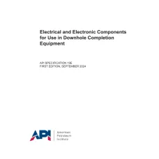 API SPEC 19E:2024