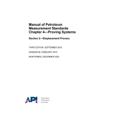 API MPMS Chapter 4.2 (R2022)