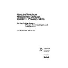 API MPMS Chapter 4.2:2001