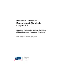 API MPMS Chapter 8.1