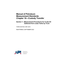 API MPMS Chapter 18.1 (R2023)