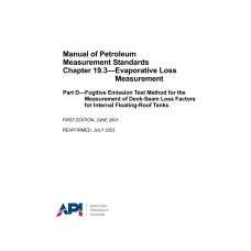 API MPMS Chapter 19.3 Part D (R2023)