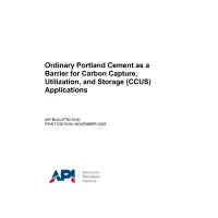 API Bulletin 5100:2025
